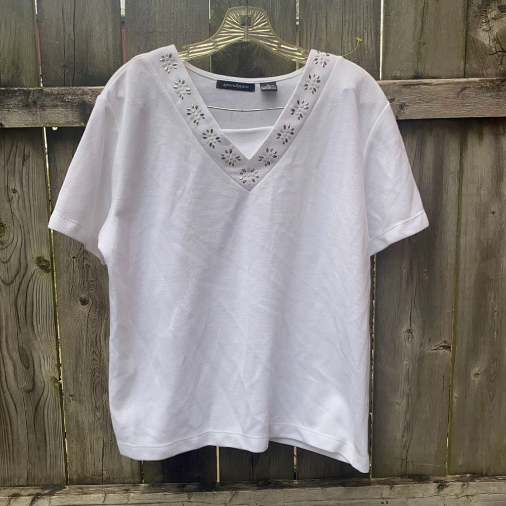 Speculation jeweled top sz. XL